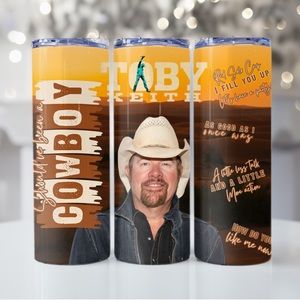 Toby Keith tumbler